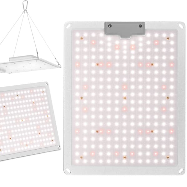 Plant Growth Grow Lamp Full Spectrum 30 x 24 cm 234 LED 110 W Silver