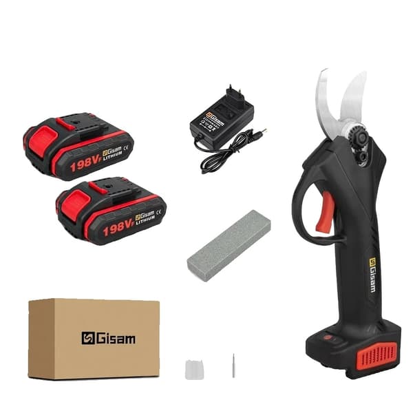 Elektriske Beskærersakse, Dobbelt Batterisystem, Ergonomisk Design,2 batterikarton