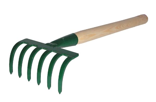 LITEN 6-TANDAR KARD-RABBEL MED 30cm SKAFT