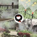 Miniatyrbild 5 av 10: Vattenridå dimma sprinkler trädgård bevattningssystem 15m