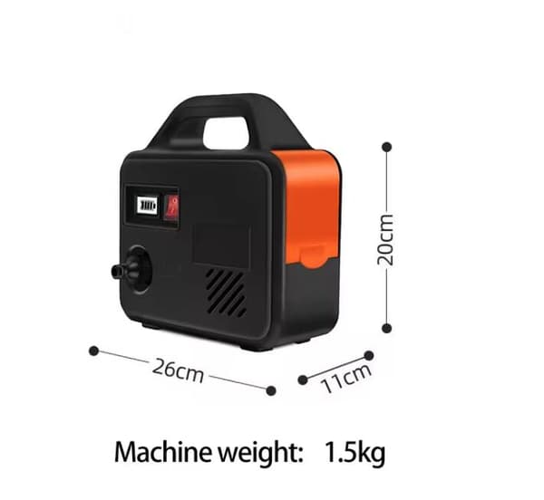 Batteripumpe 21V 3Ah med 10m haveslange