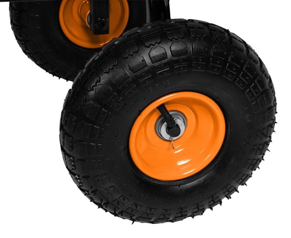 Teräksinen puutarhakärry 300kg