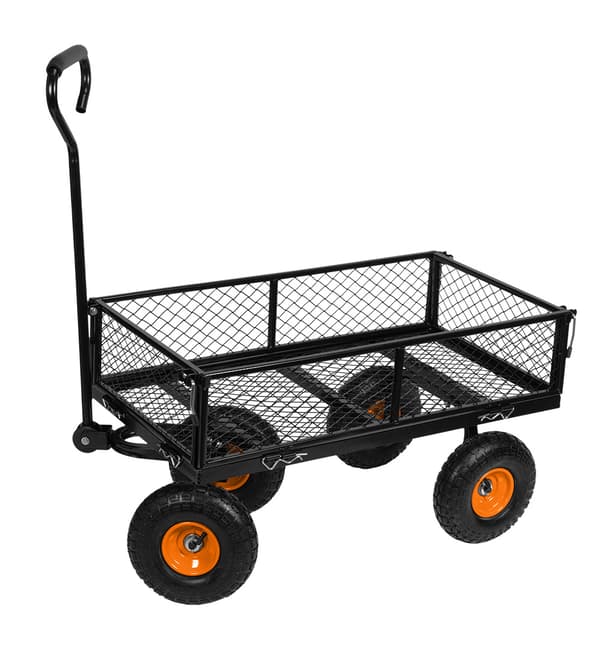 Teräksinen puutarhakärry 300kg