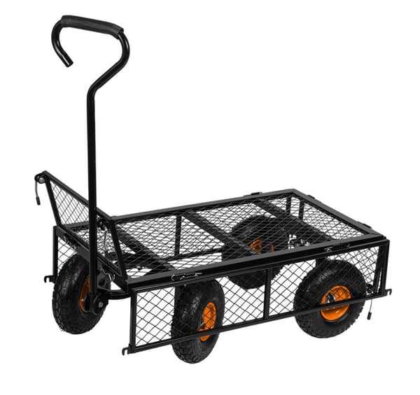 Teräksinen puutarhakärry 300kg