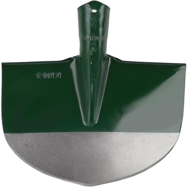 Manganese Stål Grave Spade, Rund Spids Hoved, Ergonomisk Design, Letvægts