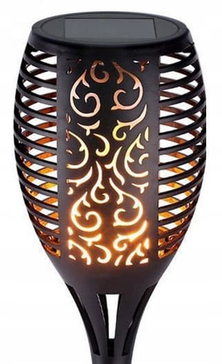 TORCH solcellelamper - sæt med 4