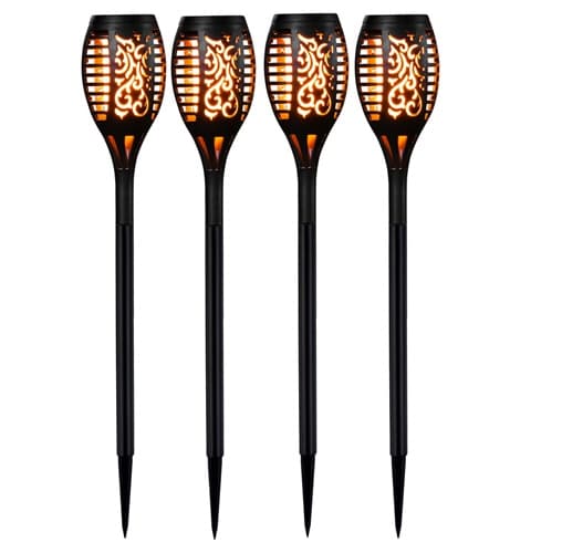 TORCH solcellelamper - sæt med 4
