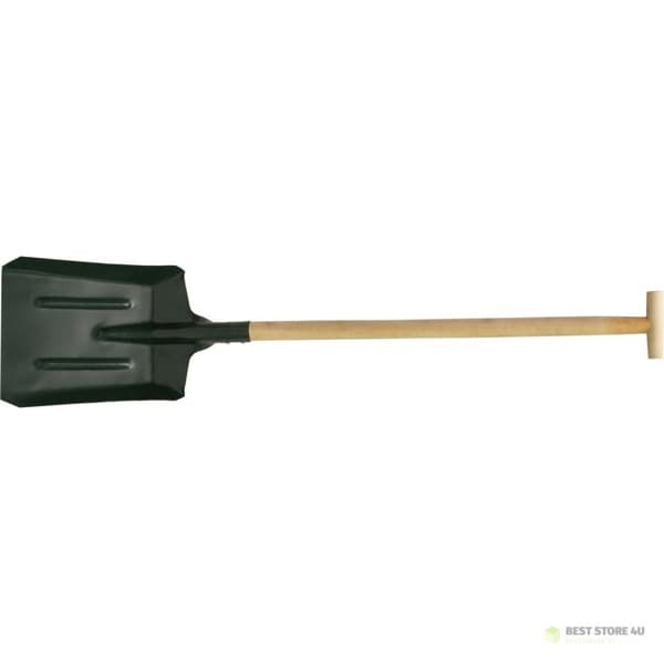12334 Kolspade med trähandtag, längd 116 cm