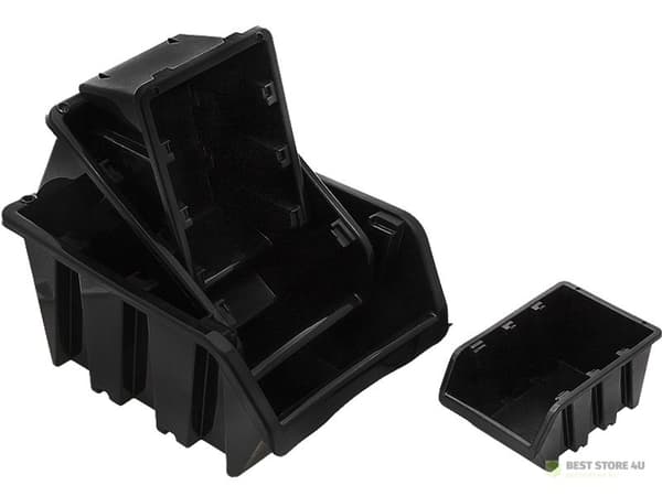 6480# Työpajatarjotin 230x160x120 ktr23-s411 musta