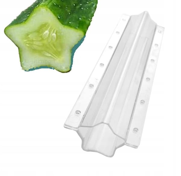 AGURKER, SQUASH, GRØNTSAGER FORM - Stjerneform