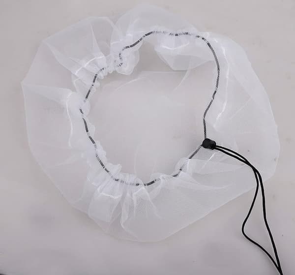 Lollanda Regntøndenet 80/95 cm, Spandnetlåg med snøre - Polyester, Hvid, Have