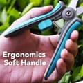 Miniatyrbillede 4 af 4: Floral Beskærersæt, Ergonomisk Design, Rustfrit Stål Blade, Skridsikker Greb