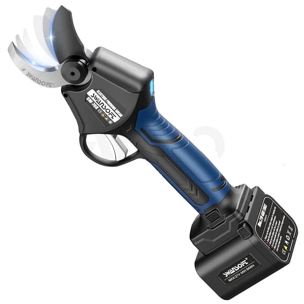Elektrisk Beskærer, 42mm Dobbeltbladssystem, 1150W Børsteløs Motor,to batterier