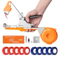 Miniatyrbillede 1 af 4: Havelivbindingmaskine, Ergonomisk Antiskrid Greb, Universelt Beskæringsværktøj,Rød