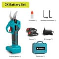 Miniatyrbillede 2 af 2: Elektriske Beskærersakse, Børsteløs Motor, 30mm Skærediameter,2 Batteri EU -stik