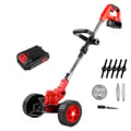 Miniatyrbillede 2 af 2: 21V Trådløs Plæneklipper, 650W Effekt, 40 Minutters Batterilevetid,EU, Med 1 batteri, et batteri