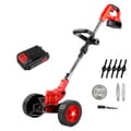 Miniatyrbillede 1 af 2: 21V Trådløs Plæneklipper, 650W Effekt, 40 Minutters Batterilevetid,EU, Med 1 batteri, et batteri