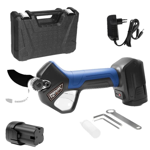 Elektrisk Beskærer, 16,8V Lithium-ion, Klipper op til 1,1 Tomme,SW-718