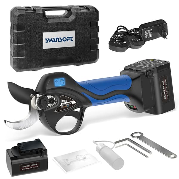 Elektrisk sekatör, borstlös motor, 16,8V batteri,8608A 4AH4AH