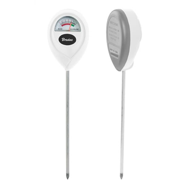 Jordens pH-måler, analog, oval, batterifri