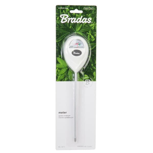 Jordens pH-måler, analog, oval, batterifri