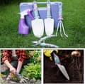 Miniatyrbillede 2 af 9: Lollanda haveredskabssæt med ergonomisk håndtag, rustfrit stål, bærbar opbevaringsboks, perfekt til havearbejde