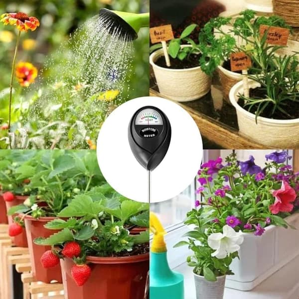 Bomclap Soil Meter/Soil Moisture Meter – 2 kpl testit Kasvien kosteus kukkaruukkupuutarhan pihalle – paristoja ei tarvita