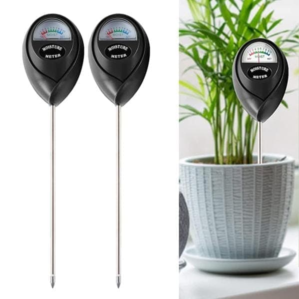 Bomclap Soil Meter/Soil Moisture Meter – 2 kpl testit Kasvien kosteus kukkaruukkupuutarhan pihalle – paristoja ei tarvita