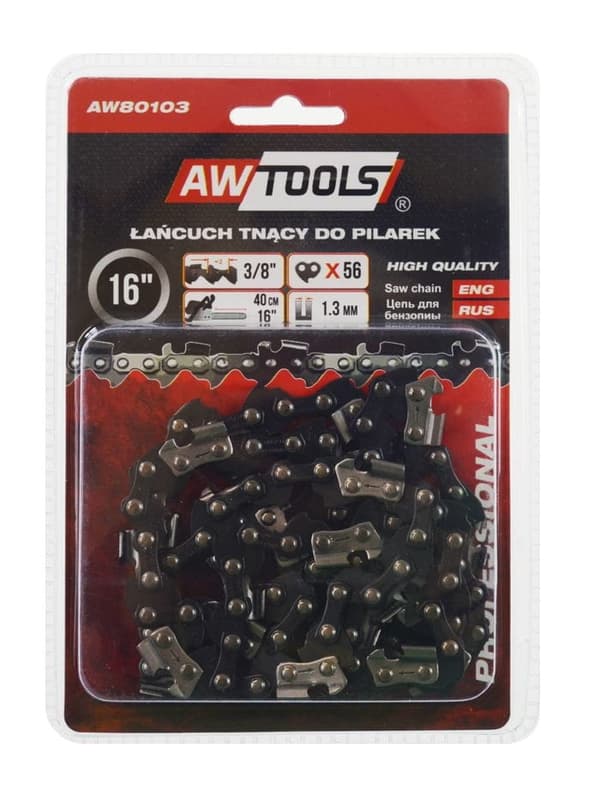 AWTOOLS SKÆREKÆDE 40 cm/ 56/3/8"/1,3 / SORT LINJE