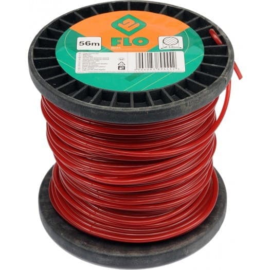 FLO SKÆRESNOR 2,4 mm x 90 m FIRKANTET 89452