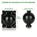 Miniatyrbillede 2 af 8: OBOSOE Air Layering pods Genbrugbare Plante Rooting Device Plante Rooting Grow Box Genbrugbare Propagation Box Plante Transplantation Ballyellow 20pcs