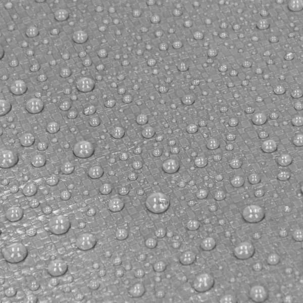 ECD Germany presenningsstof presenning med øjenlåg 8x10m 80m² 180g / m² grå lavet af polyethylen skimmelbestandig vandtæt, tårefast beskyttende