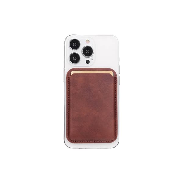 Onsala Magnetisk Kortholder iPhone 12 og nyere Brun