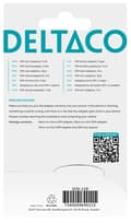 Miniatyrbild 5 av 5: DELTACO SIM-kortsadapter för micro/mini/nano-sim, svart (SIM-109)