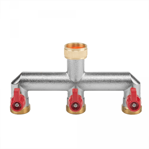 3-WAY GZ 3/4" BRASS MANIFOLD