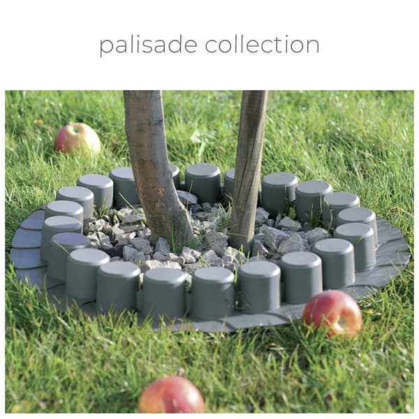 Prosperplast Avgränsare Gardenhappy Grass Collection 31x15x7 Cm Brun