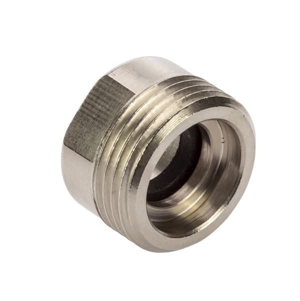 Nordic Quality Adapter, mässing 1/2"- 3/4"
