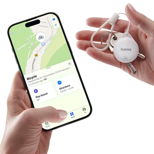 Hama Föremålssökare för Apple "Find My" App Bluetooth 4 st Vit