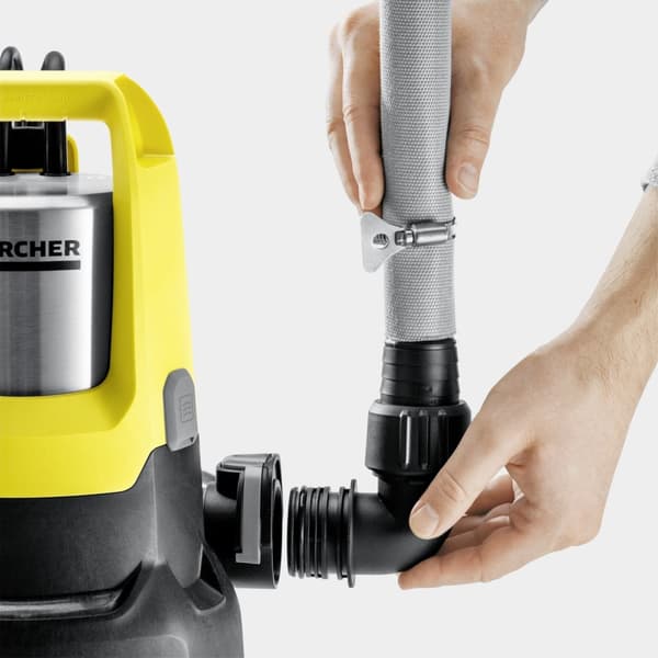 Kärcher SP 17.000 dränkbar pump med platt nivåsensor för klart vatten