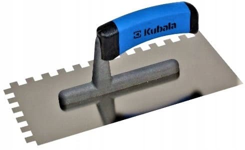KUBALA Rustfri stål tandspartel 130x270mm 6x6mm 0202