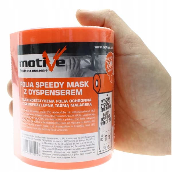 MOTIVE-annostelija foliolla ja suojateipillä 550/20 010 281