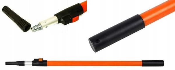 MOTIVE TELESKOPISK STIK FIBER 0,8-1,4 m TIL RULLER 030507