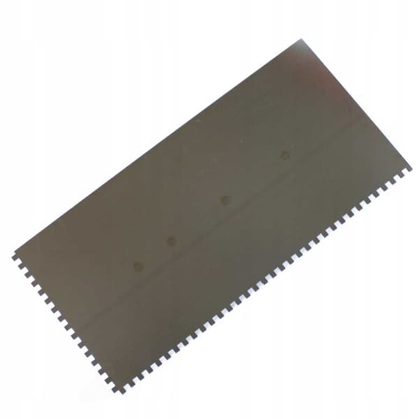 KUBALA Rustfri stål tandspartel 130x270mm 4x4mm 0261