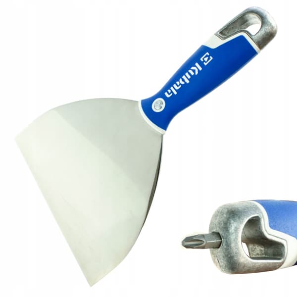 KUBALA SPATEL I RUSTFRIT STÅL 15 CM MED BITS 0667