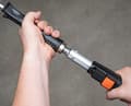 Miniatyrbillede 4 af 4: MOTIVRULLEHOLDER 25CM / 8MM MED GEVIND 030 252