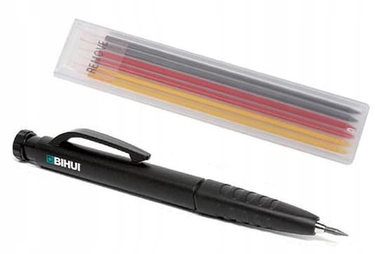 BIHUI MEKANISK PENNA MED 6 ERSÄTTNINGSPENNOR - TCM7