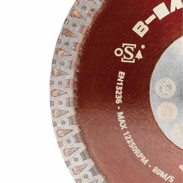 BIHUI B-MASTER DIAMANTKLING 125 MM TYKKELSE 1,2 MM - DCDA125