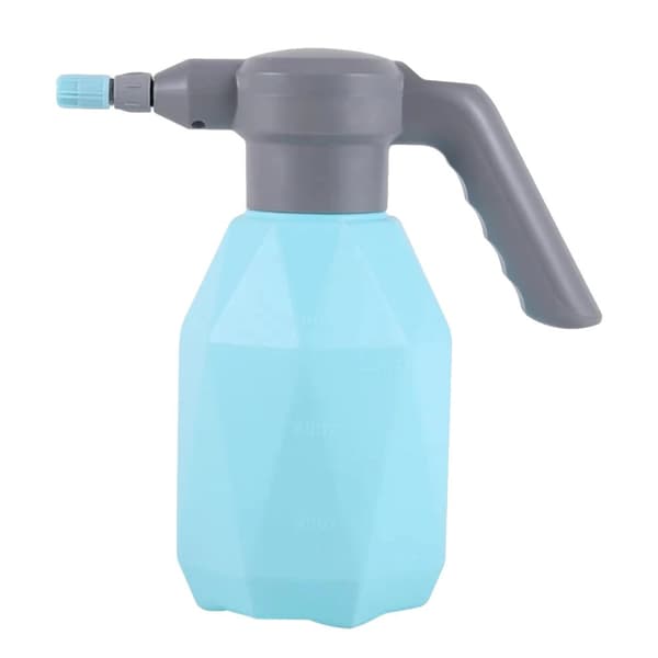 Ladattava automaattinen kastelukannu, 3000 ml kapasiteetti, säädettävä suihkuviemärimalli,Sininen 2L
