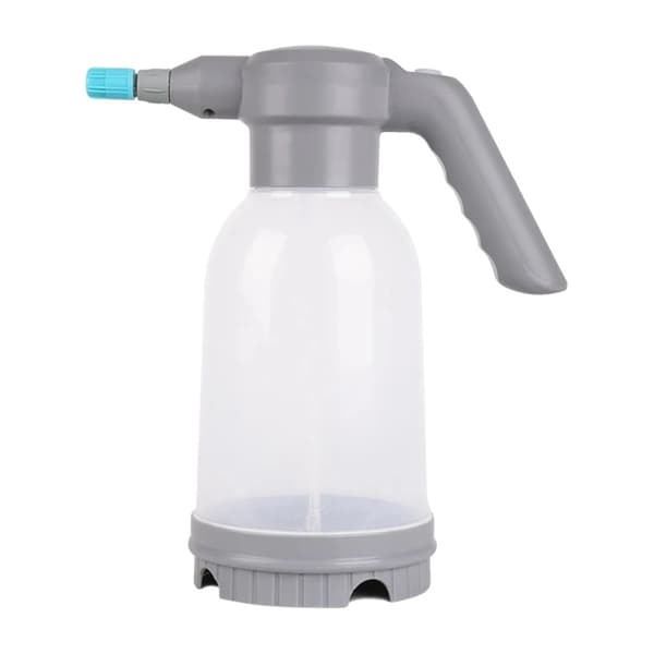 Ladattava automaattinen kastelukannu, 3000 ml kapasiteetti, säädettävä suihkuviemärimalli,Läpinäkyvä 2L