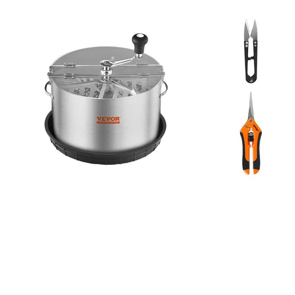 VEVOR Manuell Bud Trimmer, 16" Storlek, 1:24 Växelförhållande,Topptyp